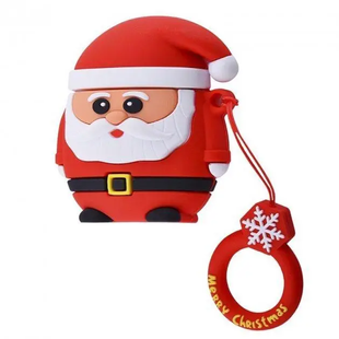 Чохол 3D для AirPods 1/2 Santa Claus 1989-0 фото
