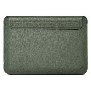Конверт шкіряний WIWU Skin Pro Geniunie Leather Sleeve для Macbook Air 13" Green 2473-2 фото
