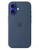 Чохол Silicone Case 1:1 з закритою кнопкою камери для iPhone 16 Plus Denim 2751-4 фото