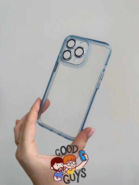 Чохол Acrylic Lens Protection Case для iPhone 13 Pro Blue 1185-1 фото