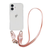 Чохол Armored з ремінцем Crossbody для iPhone 17 Pro Max Pink Sand 4064-10 фото