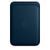 Кишенька-гаманець MagSafe pocket leather logo Indigo Blue 2992-1 фото