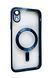 Чохол Shining with MagSafe на iPhone XR Blue Titanium 2825-2 фото 1