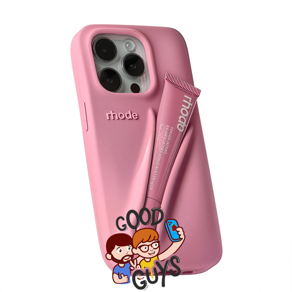 Чохол Lipstick case Rhode з місцем для блиску для iPhone 17 Pro Ribbon 4141-4 фото