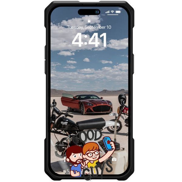Чохол протиударний UAG Monarch Pro з MagSafe для iPhone 12, 12 Pro Black 2129-0 фото