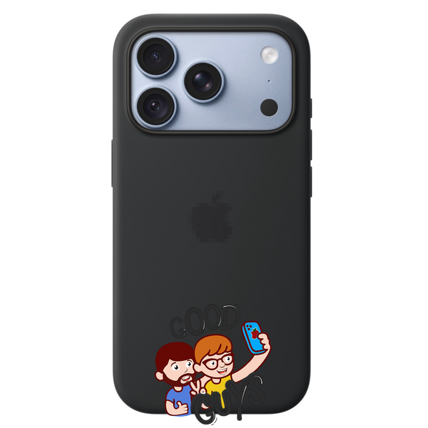 Чохол Silicone Case 1:1 з закритою кнопкою камери для iPhone 17 Pro Max/18 Pro Max Black 4628-0 фото