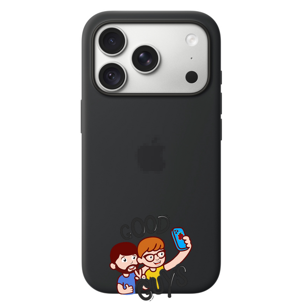 Чохол Silicone Case 1:1 з закритою кнопкою камери для iPhone 17 Pro Max/18 Pro Max Black 4628-0 фото