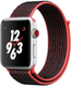 Ремінець Nylon Loop Apple Watch 38,40,41,42mm(10,11S)Red - Black 281-27 фото 1