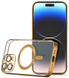 Чохол Shining with MagSafe на iPhone 13 Pro Gold 358-3 фото 2