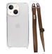 Чохол Armored з ремінцем Crossbody для iPhone 14 Brown 1483-19 фото 1