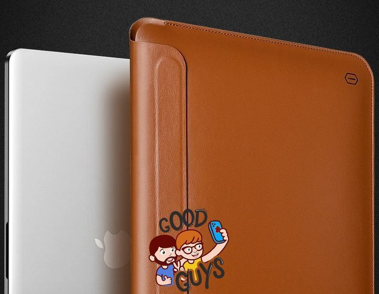 Конверт Wiwu skin pro 2 з екошкіри для MacBook Air 13,6" Gray 1524-1 фото