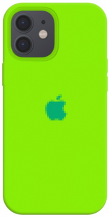 Silicone Case FULL iPhone 12 Mini Shini green 120-59 фото