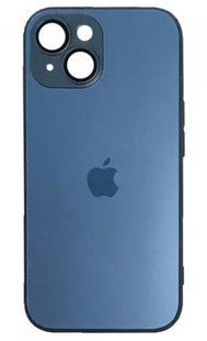 Чохол AG-Glass Case with MagSafe для iPhone 14 Plus Navy Blue 300-0 фото