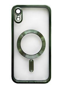 Чохол Shining with MagSafe на iPhone XR Dark Green 2825-3 фото