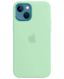 Silicone Case FULL iPhone 14 Pistachio 127-66 фото