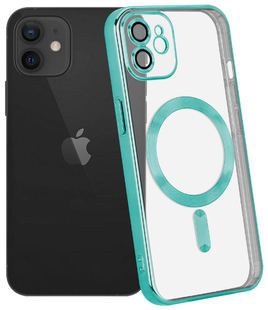 Чохол Shining with MagSafe на iPhone 12 Green 353-4 фото