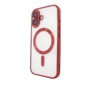 Чохол Shining with MagSafe на iPhone 16 Plus Red 2509-10 фото