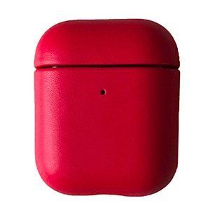 Чохол Leather Case для AirPods 1,2 Red 2862-1 фото