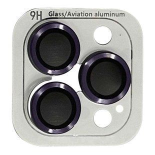 Скло (лінзи) для камери Metal Classic для iPhone 15 Pro/15 Pro Max Deep Purple 1802-10 фото