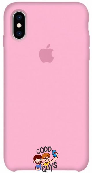 Silicone Case FULL iPhone X,Xs Light pink 114-5 фото