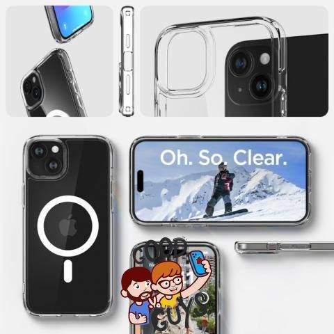 Чохол прозорий Spigen Crystal з MagSafe iPhone 15 Pro Max 2203-0 фото