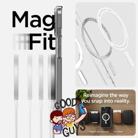 Чохол прозорий Spigen Crystal з MagSafe iPhone 15 Pro Max 2203-0 фото