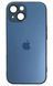 Чохол AG-Glass Case with MagSafe для iPhone 14 Plus Navy Blue 300-0 фото 1