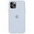 Silicone Case FULL iPhone 11 Pro Max Mist blue 119-25 фото