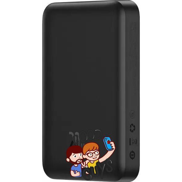 Павер бенк Baseus Magnetic Mini Air Wireless Power Bank 10000mAh 20W Black 3019-0 фото