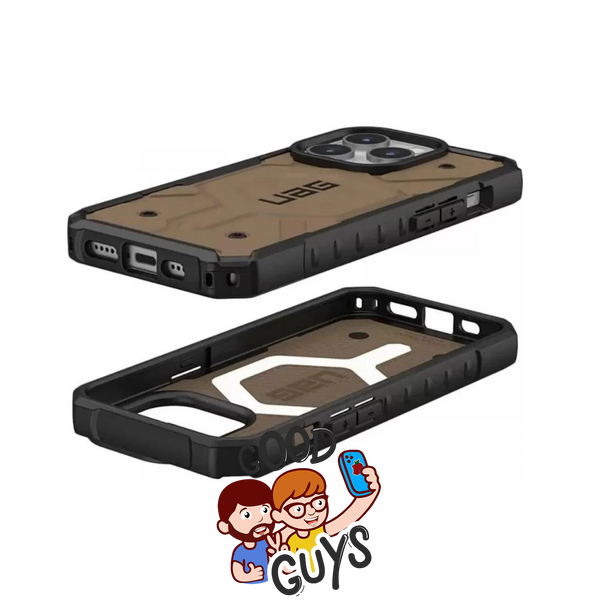Чохол протиударний UAG Pathfinder з MagSafe для iPhone 15 Pro Max Dark Earth 2180-13 фото