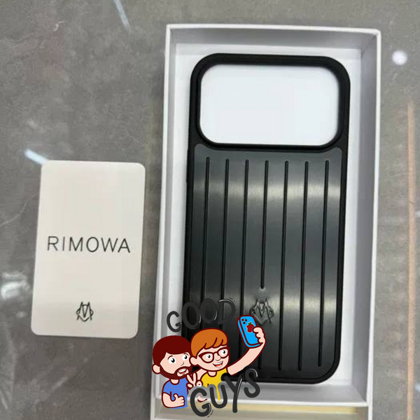 Чохол RIMOWA Aluminium Case iPhone 18 Pro Max (Lux Quality) Black 4606-0 фото