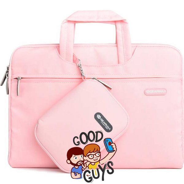Чохол-сумка WIWU для ноутбуку 13"/14" Campus Slim Series ( + чохол та коврик для мишки) Pink 2614-3 фото