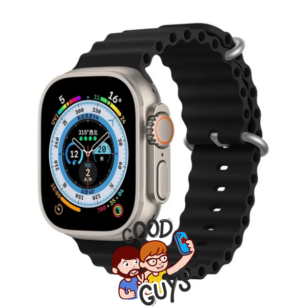 Ремінець Ocean Band 38,40,41,42mm(10,11S) Black 287-0 фото