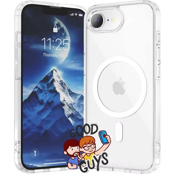 Чохол прозорий з MagSafe iPhone 16e/17e 2873-0 фото