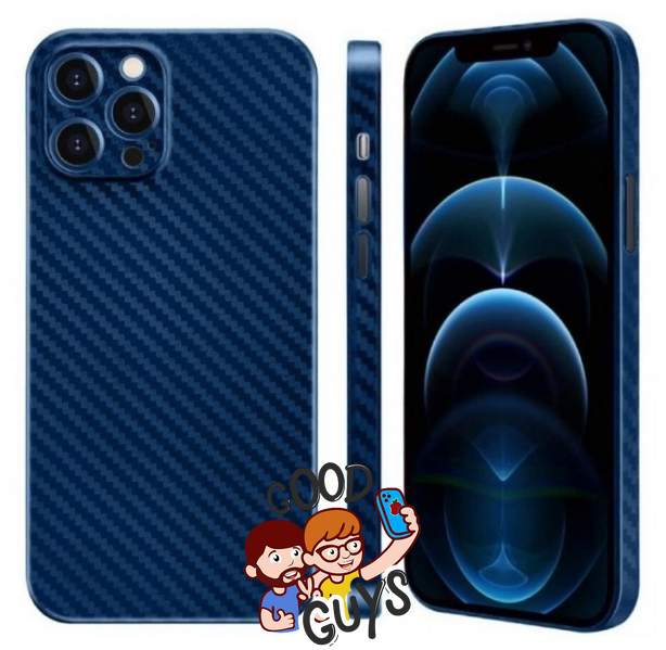 Чохол K-Doo Carbon iPhone 13 Pro Blue 1399-2 фото