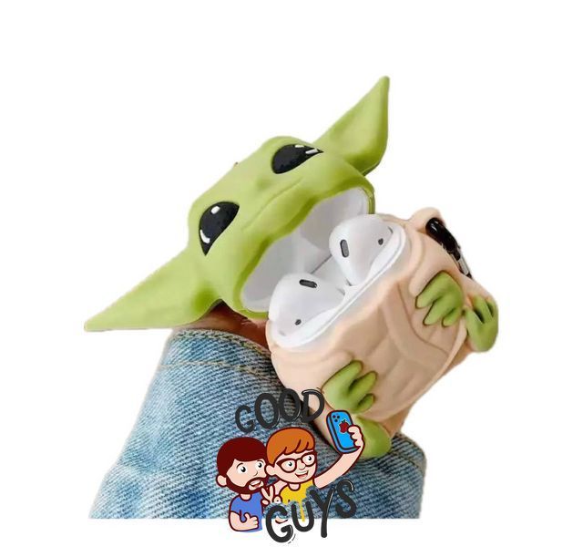 Чохол 3D для AirPods 1/2 Star War Yoda Brown 1391-30 фото