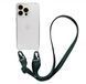 Чохол Armored з ремінцем Crossbody для iPhone 15 Pro Max Forest Green 1822-7 фото 1