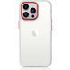 Чохол Crystal Guard для iPhone 14 Pro Max White-Red 340-7 фото 1