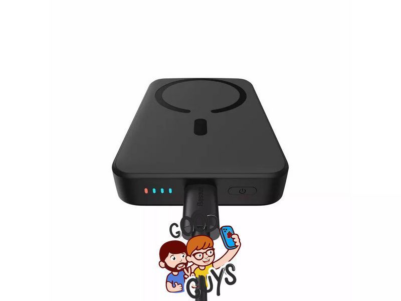 Павер бенк Baseus Magnetic Mini Air Wireless Power Bank 10000mAh 20W Black 3019-0 фото
