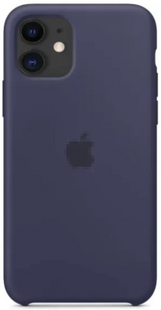 Чохол Silicone Case 1:1 для iPhone 11 Midnight blue 392-0 фото