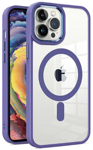 Чохол Crystal Guard with Mag Safe для iPhone 16 Pro Max Deep Purple 2545-2 фото