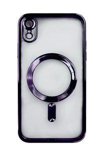 Чохол Shining with MagSafe на iPhone XR Dark Purple 2825-4 фото
