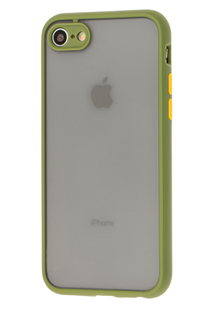 Чохол Avenger FULL Camera для iPhone 7,8,SE 2 Army Green-Orange 1308-2 фото