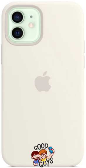 Silicone Case FULL iPhone 12 Mini Antique white 120-10 фото