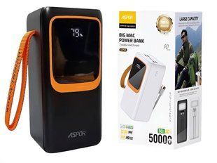 Power Bank Aspor A350 50000mAhBlack 2755-0 фото