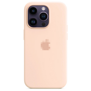 Silicone Case FULL iPhone 15 Pro Chalk pink 1676-67 фото