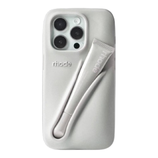 Чохол Lipstick case Rhode з місцем для блиску для iPhone 17 Air (блиск у комплекті) Gray 4146-6 фото