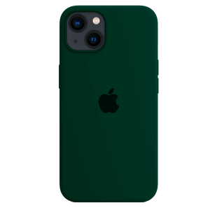 Silicone Case FULL iPhone 14 Forest green 127-48 фото