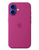 Чохол Silicone Case 1:1 з закритою кнопкою камери для iPhone 16 Plus Fuchsia 2751-6 фото