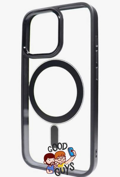 Чохол Crystal Guard with Mag Safe для iPhone 15 Black 1628-0 фото